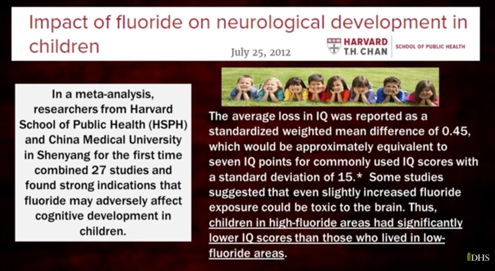 Fluoride Neurotoxin and IQ Inhibitor Moselle Natural Health
